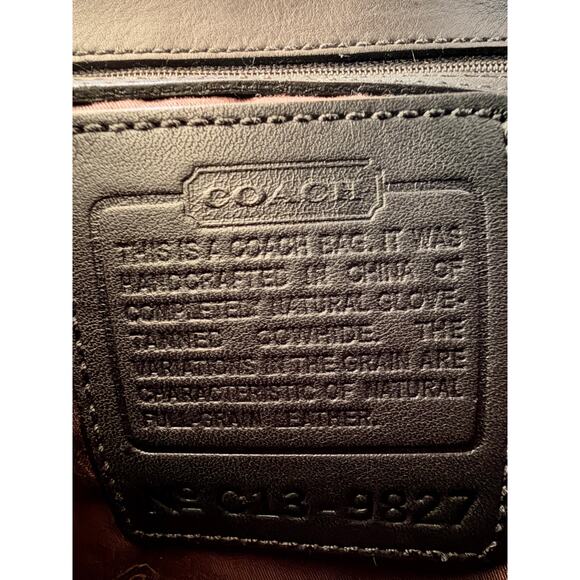 Vtg Coach Legacy black backpack Daypack 9827 main image 4